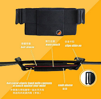 2021 unisex Invisible travel money belt durable Mini Pouch W